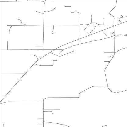 ROAD MAP OF BATAVIA, MONTANA BY MAPBAKES