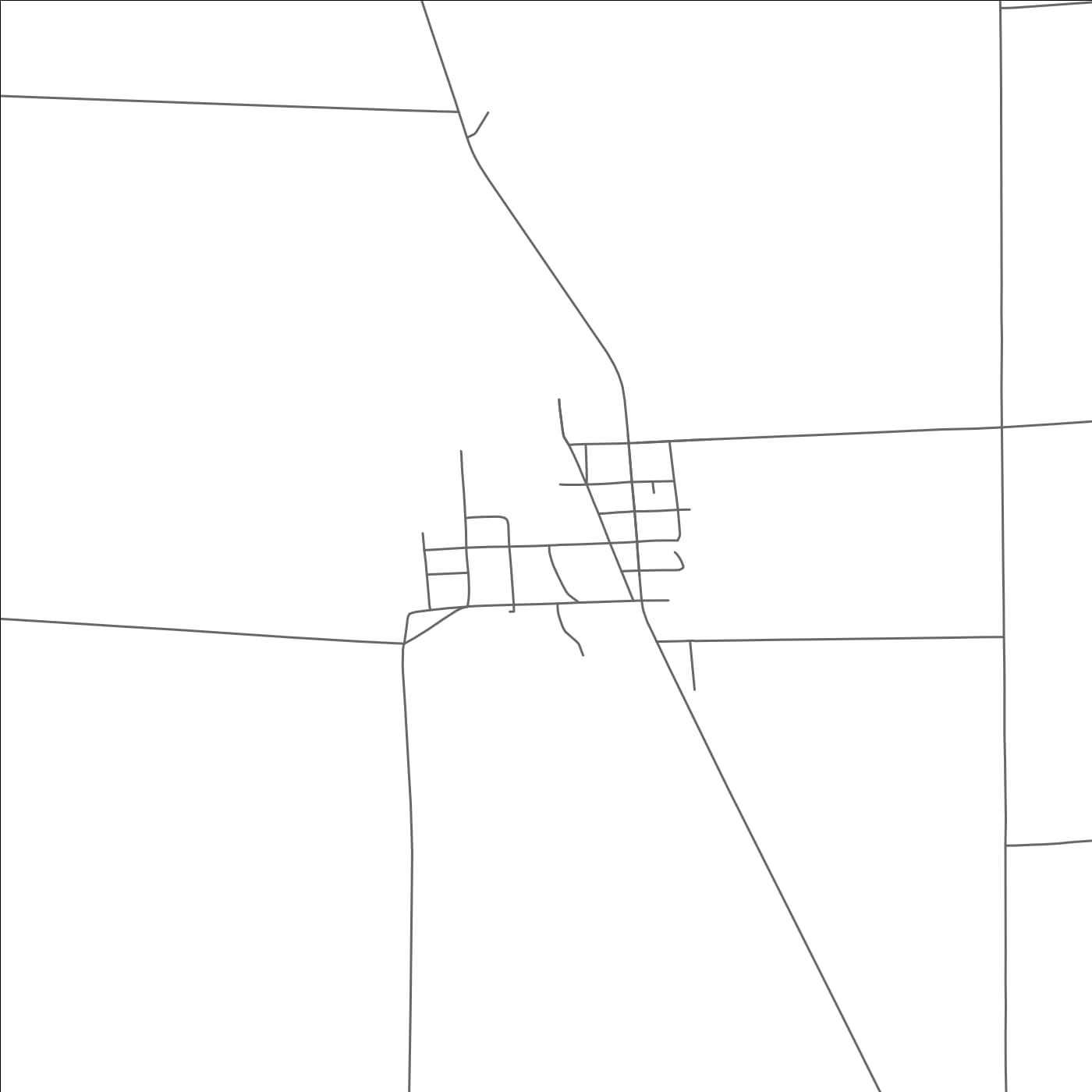 ROAD MAP OF BROADVIEW, MONTANA BY MAPBAKES