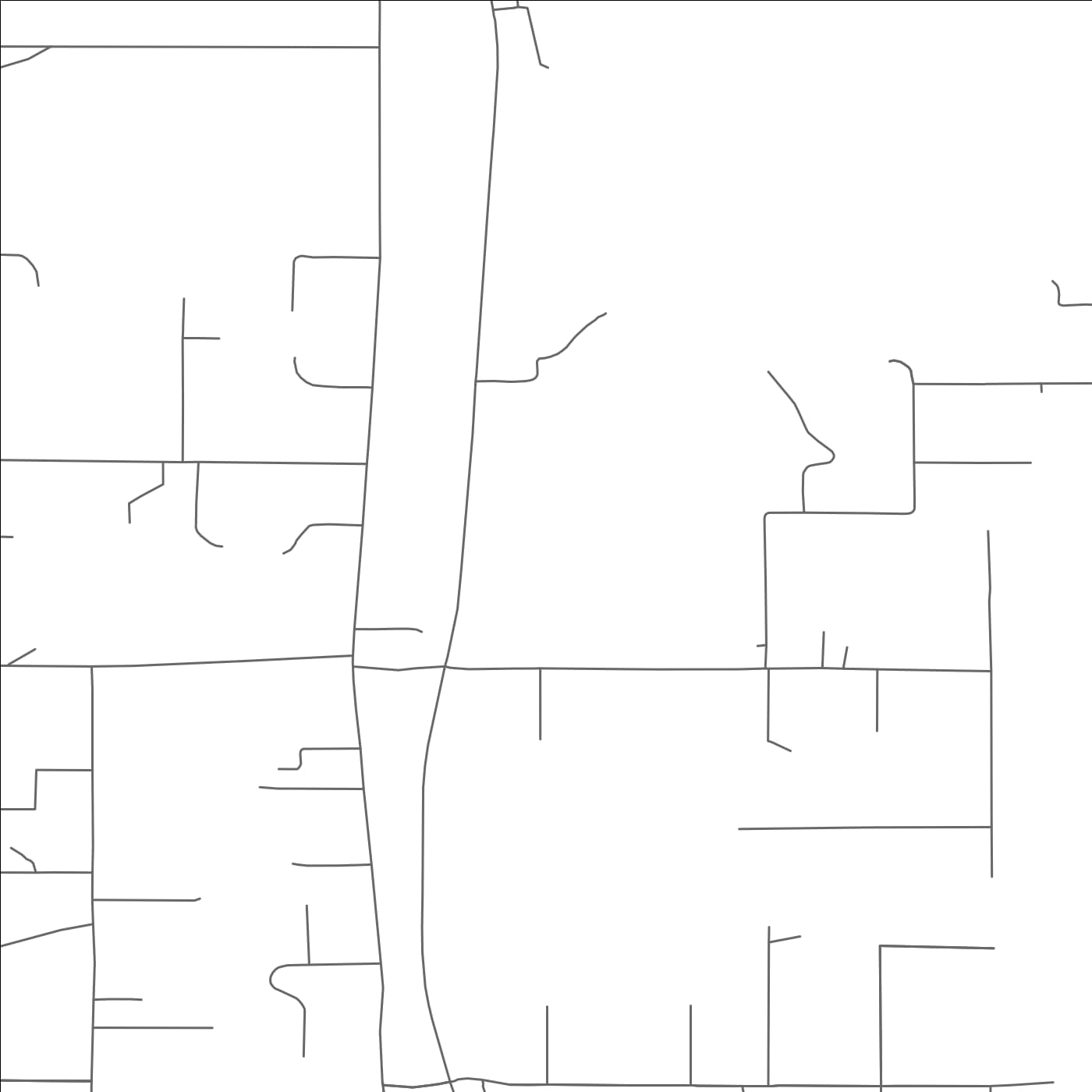 ROAD MAP OF CARLTON, MONTANA BY MAPBAKES