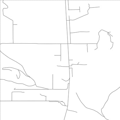 ROAD MAP OF CHARLOS HEIGHTS, MONTANA BY MAPBAKES