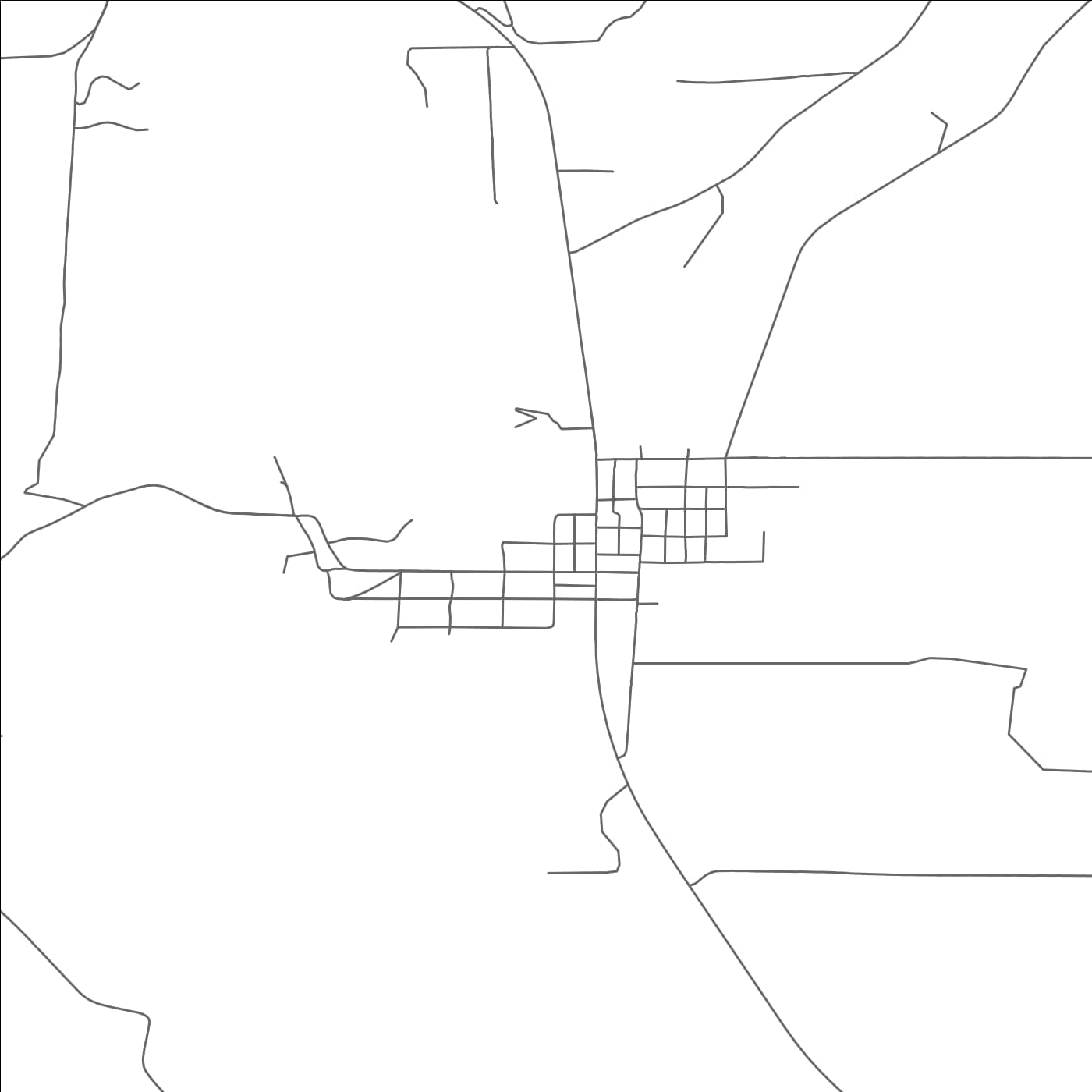 ROAD MAP OF CLYDE PARK, MONTANA BY MAPBAKES