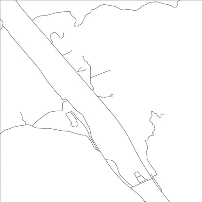 ROAD MAP OF CORWIN SPRINGS, MONTANA BY MAPBAKES