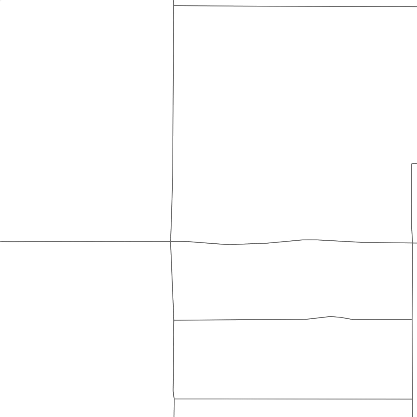 ROAD MAP OF EAST END COLONY, MONTANA BY MAPBAKES