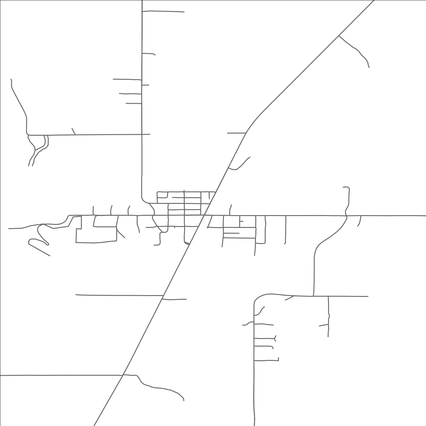 ROAD MAP OF FROMBERG, MONTANA BY MAPBAKES