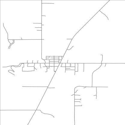 ROAD MAP OF FROMBERG, MONTANA BY MAPBAKES