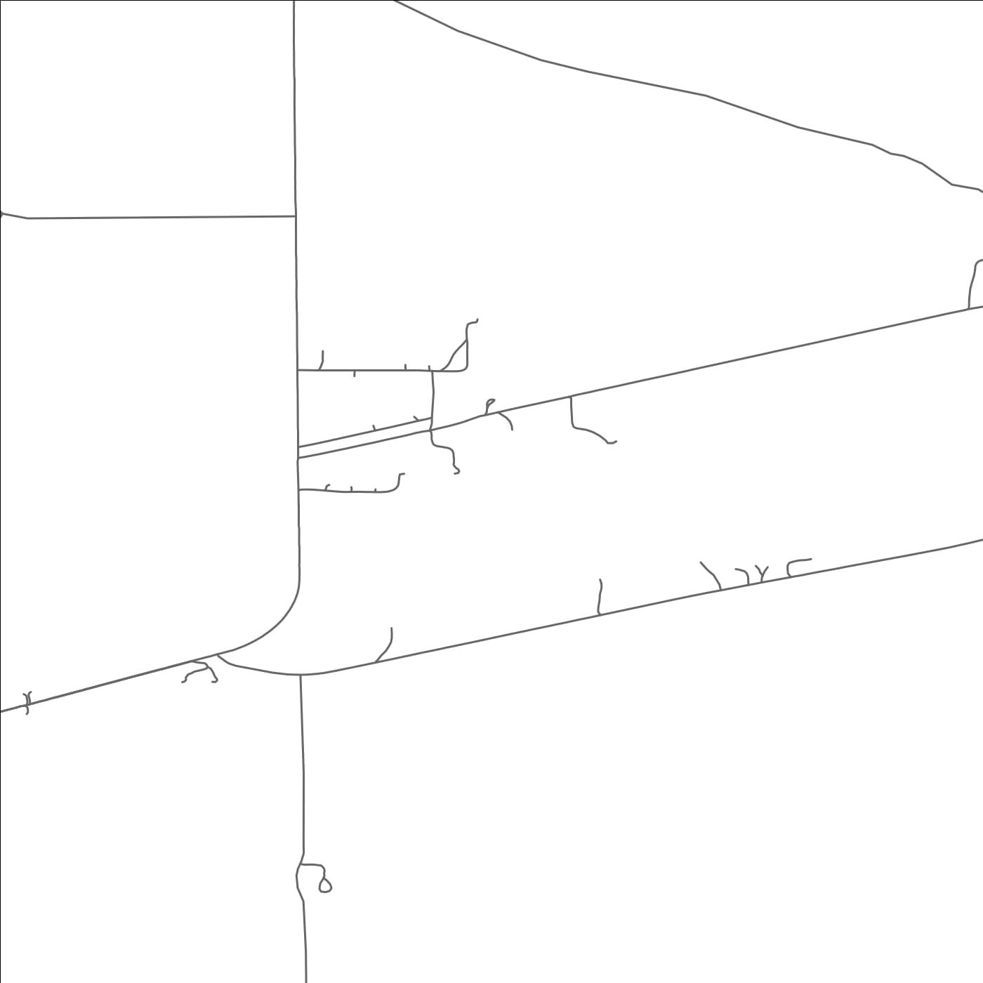 ROAD MAP OF GILMAN, MONTANA BY MAPBAKES