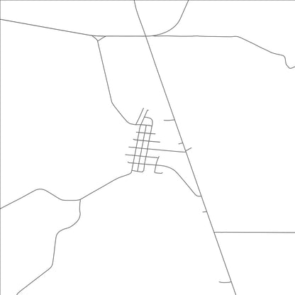 ROAD MAP OF GRASS RANGE, MONTANA BY MAPBAKES