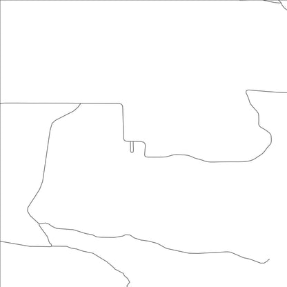 ROAD MAP OF HARTLAND COLONY, MONTANA BY MAPBAKES