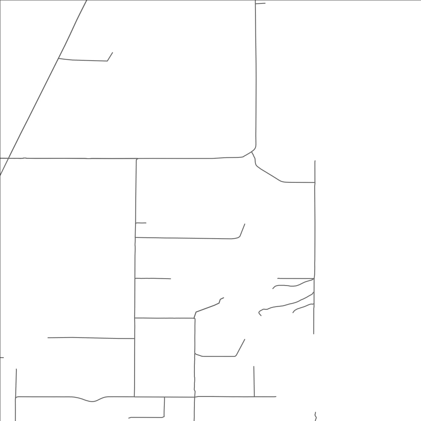 ROAD MAP OF HELENA FLATS, MONTANA BY MAPBAKES