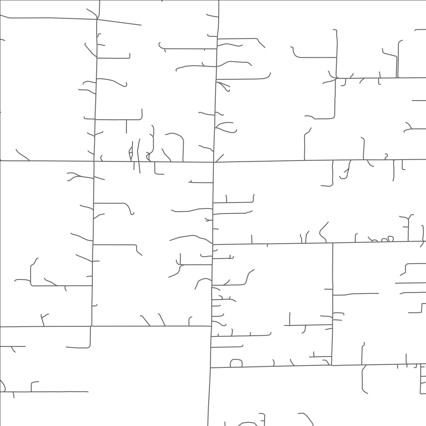 ROAD MAP OF HELENA VALLEY NORTHWEST, MONTANA BY MAPBAKES