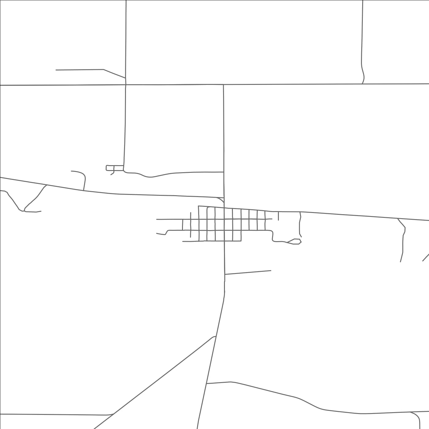 ROAD MAP OF LAVINA, MONTANA BY MAPBAKES