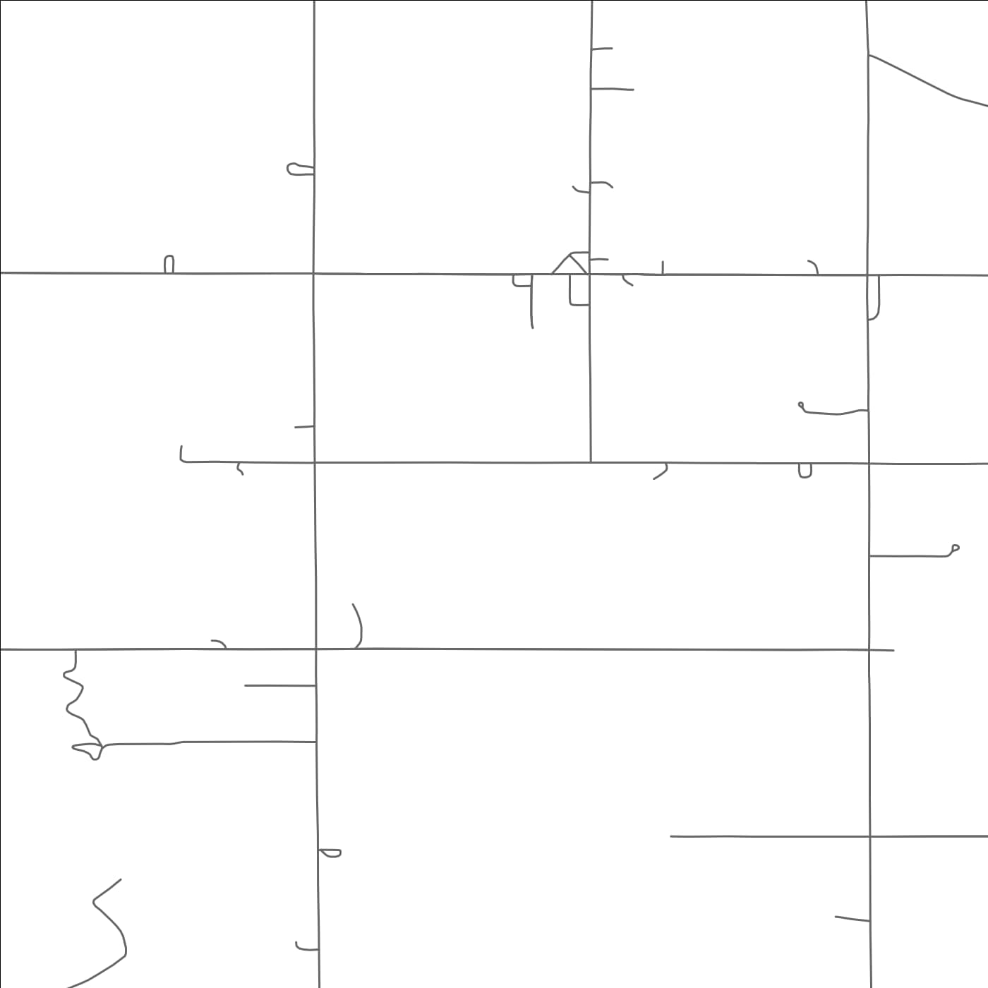 ROAD MAP OF LONEPINE, MONTANA BY MAPBAKES