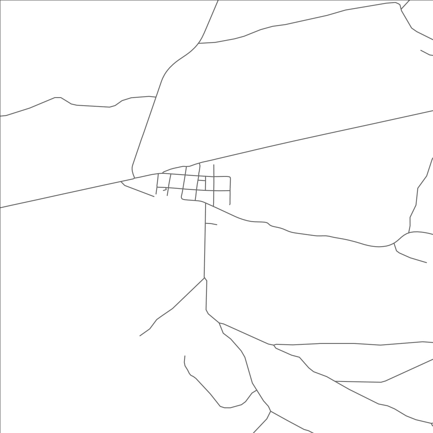 ROAD MAP OF MARTINSDALE, MONTANA BY MAPBAKES