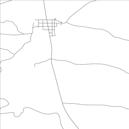 ROAD MAP OF MUSSELSHELL, MONTANA BY MAPBAKES