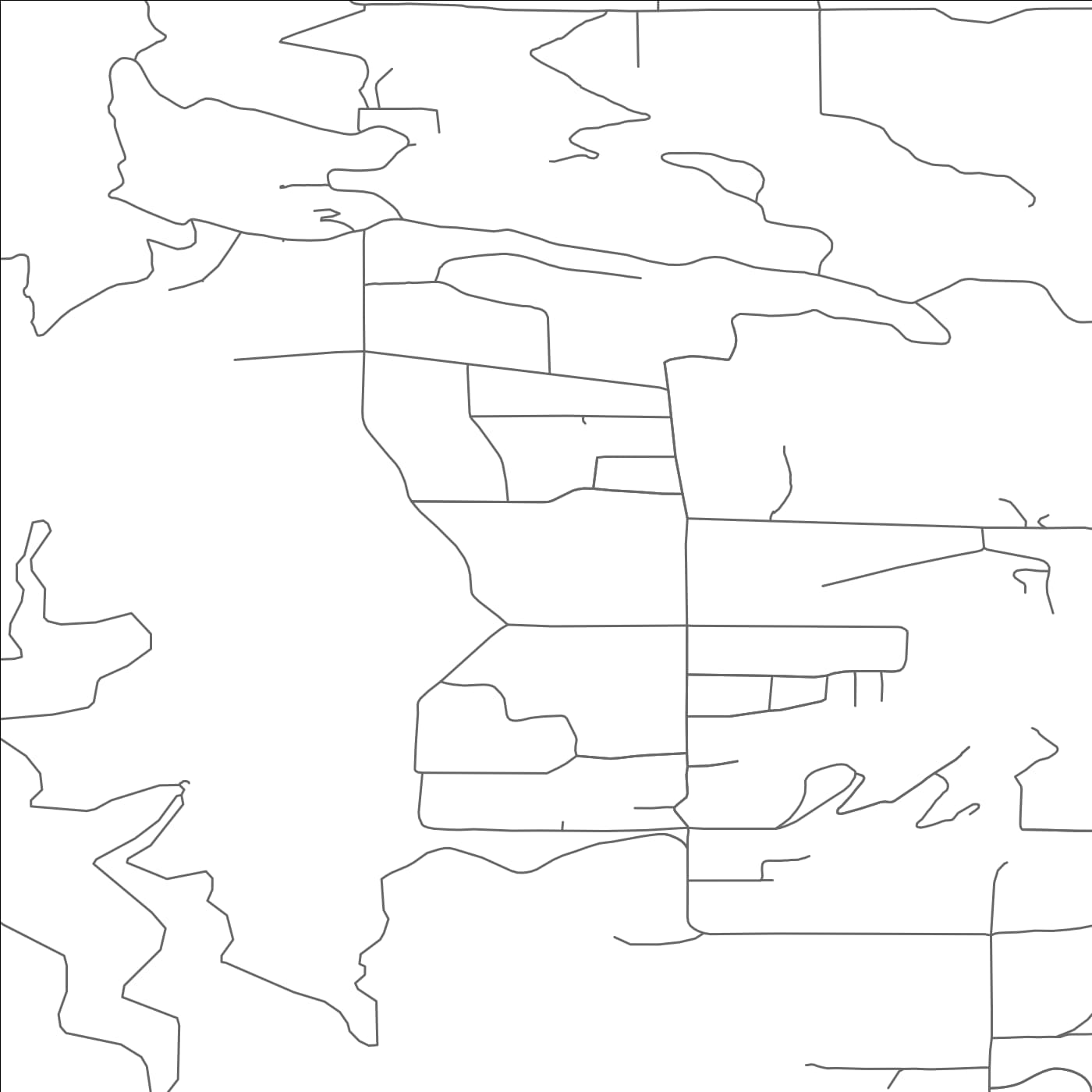 ROAD MAP OF PINESDALE, MONTANA BY MAPBAKES