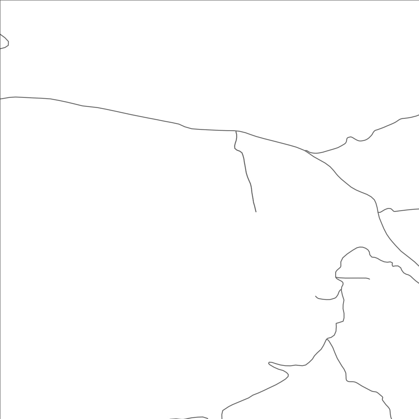 ROAD MAP OF PONDEROSA PINES, MONTANA BY MAPBAKES