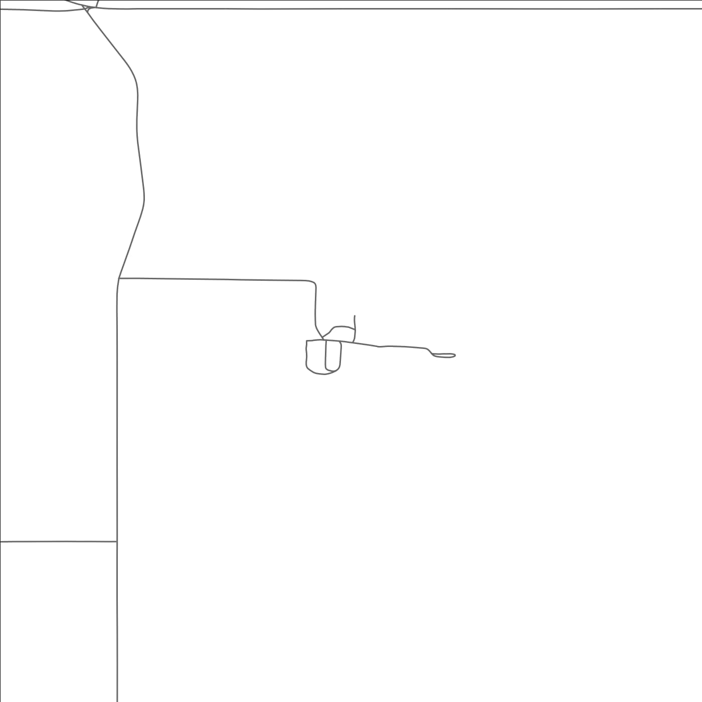 ROAD MAP OF RIMROCK COLONY, MONTANA BY MAPBAKES