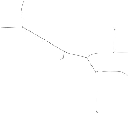 ROAD MAP OF SAGE CREEK COLONY, MONTANA BY MAPBAKES