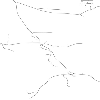 ROAD MAP OF SANGREY, MONTANA BY MAPBAKES