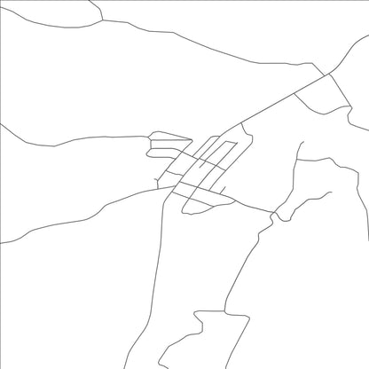 ROAD MAP OF SAPPHIRE RIDGE, MONTANA BY MAPBAKES