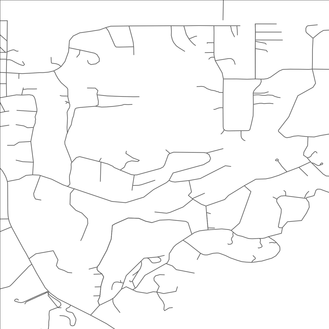 ROAD MAP OF SEELEY LAKE, MONTANA BY MAPBAKES