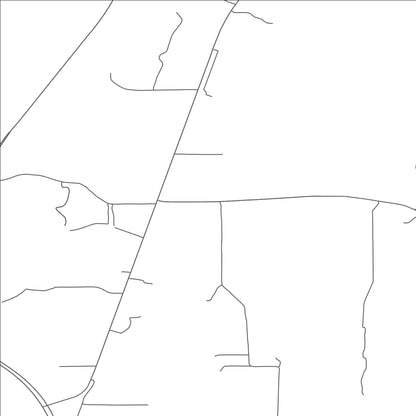 ROAD MAP OF SILESIA, MONTANA BY MAPBAKES