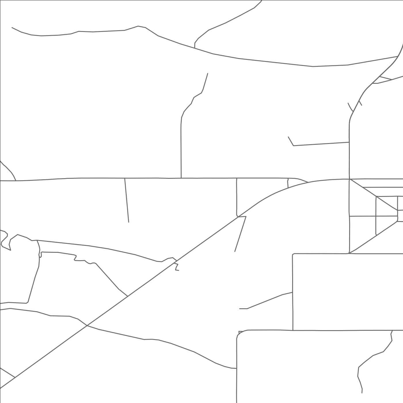 ROAD MAP OF SIMMS, MONTANA BY MAPBAKES