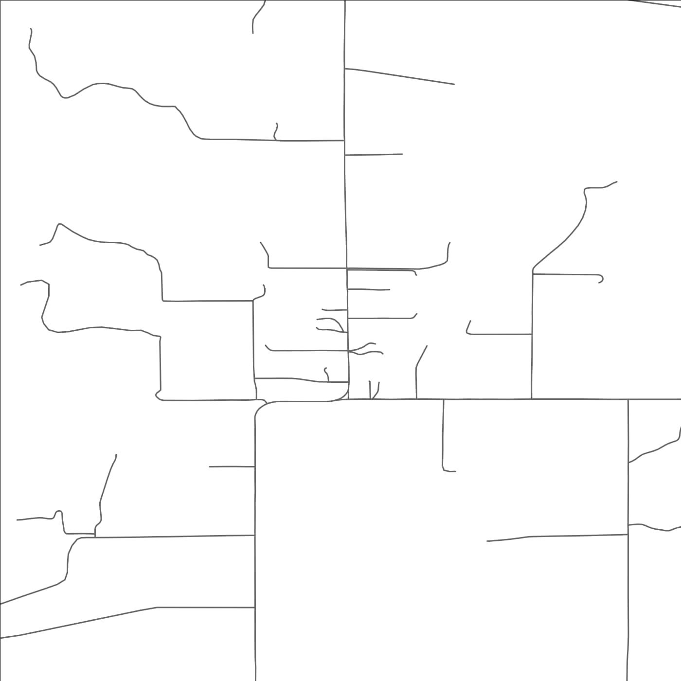 ROAD MAP OF SPRINGHILL, MONTANA BY MAPBAKES