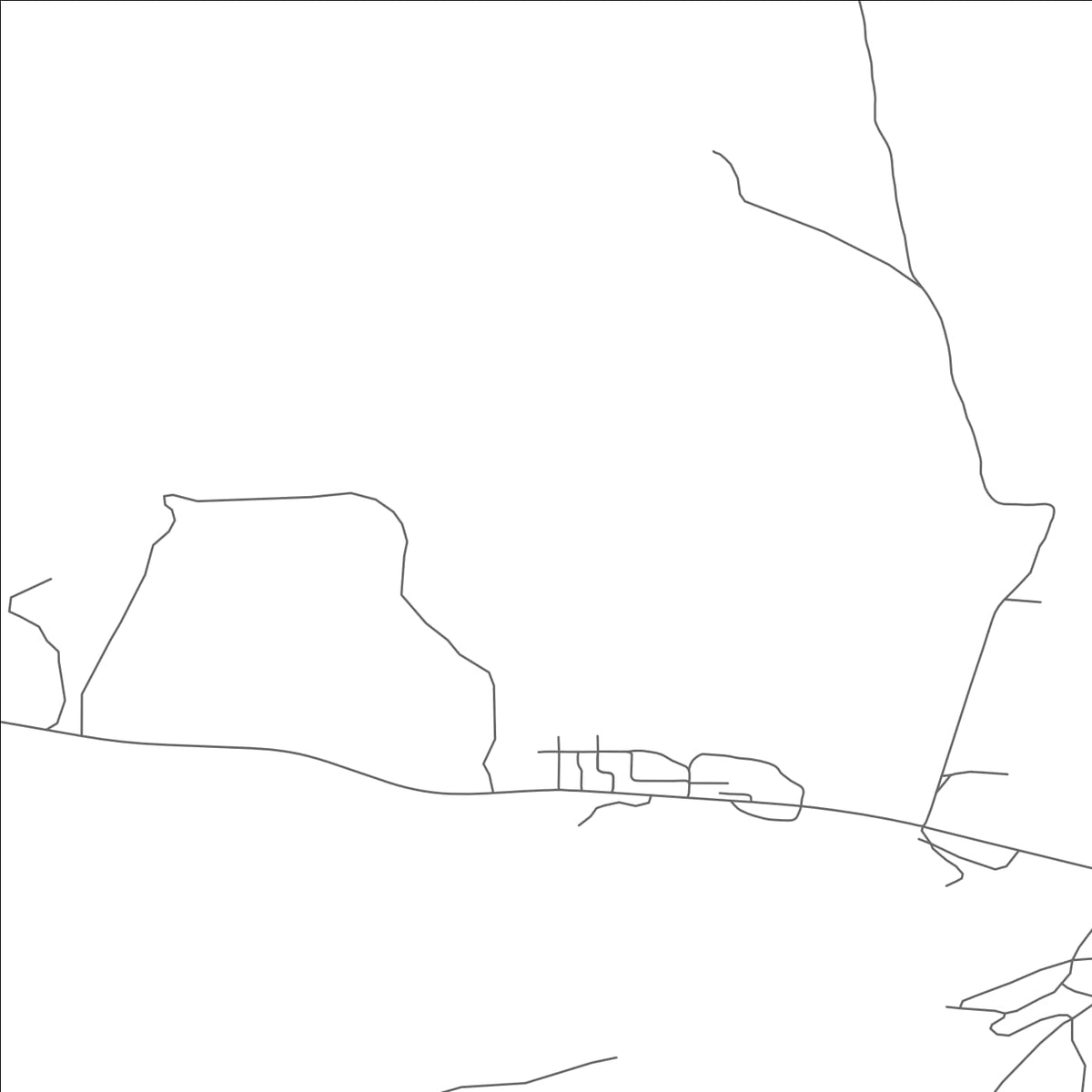 ROAD MAP OF STARR SCHOOL, MONTANA BY MAPBAKES