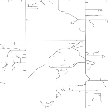 ROAD MAP OF TURTLE LAKE, MONTANA BY MAPBAKES