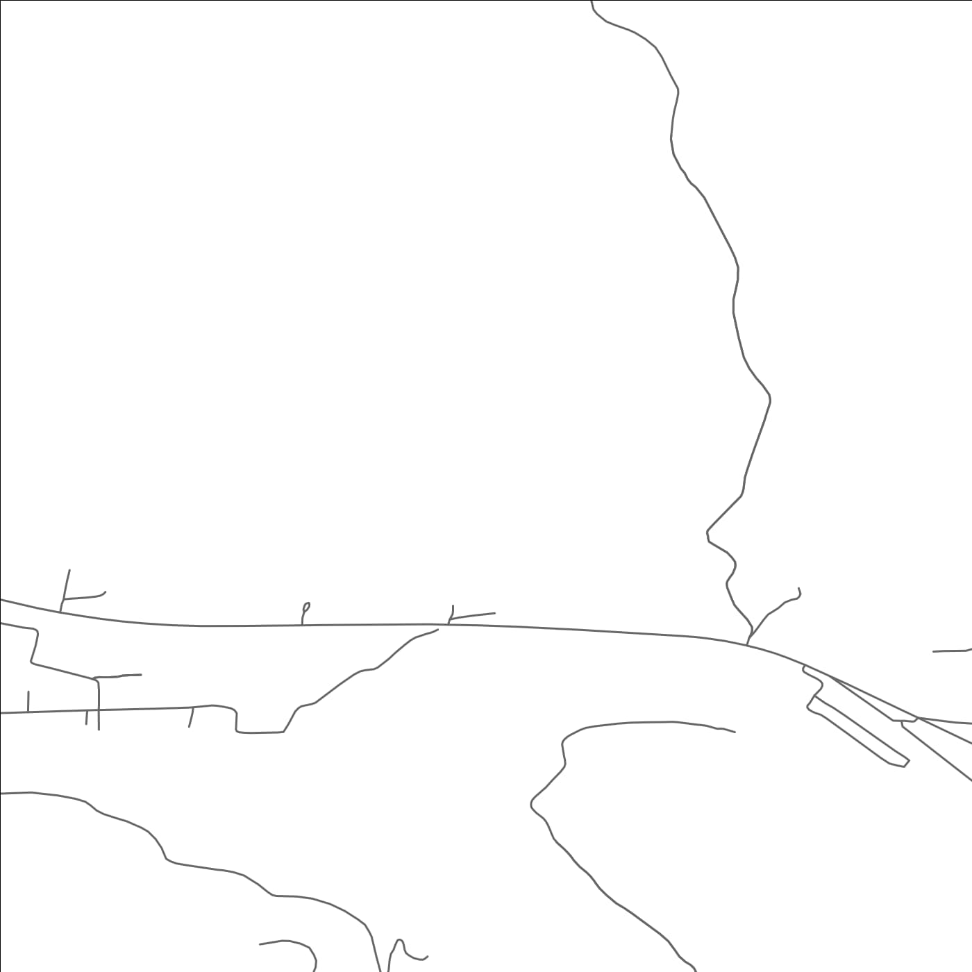 ROAD MAP OF WEEKSVILLE, MONTANA BY MAPBAKES