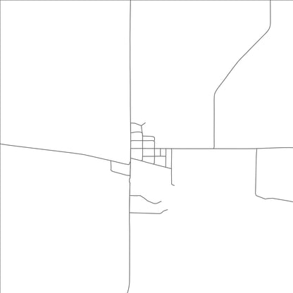 ROAD MAP OF WHITETAIL, MONTANA BY MAPBAKES