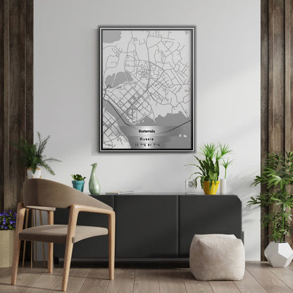 ROAD MAP OF SORTAVALA, RUSSIA BY MAPBAKES