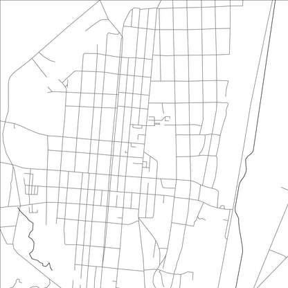 ROAD MAP OF ALAGIR, RUSSIA BY MAPBAKES
