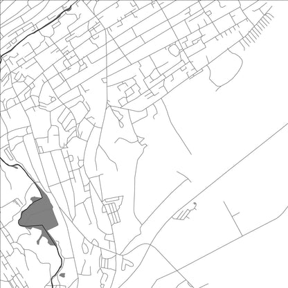 ROAD MAP OF ALDAN, RUSSIA BY MAPBAKES