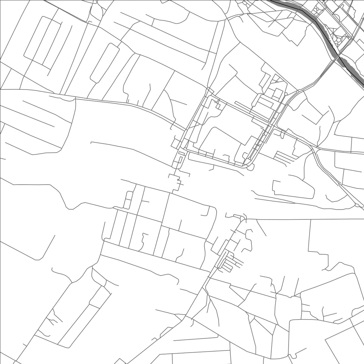 ROAD MAP OF ALEXEYEVKA, RUSSIA BY MAPBAKES