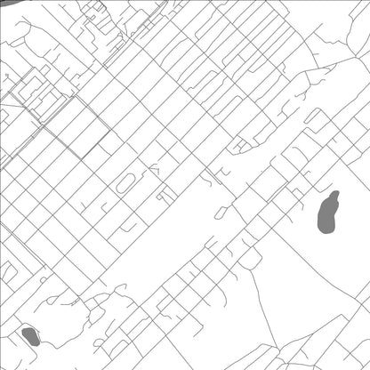 ROAD MAP OF ALEYSK, RUSSIA BY MAPBAKES