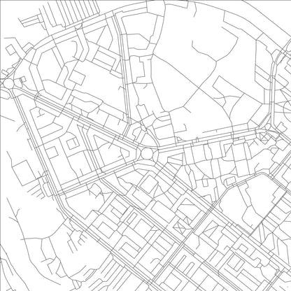 ROAD MAP OF APATITY, RUSSIA BY MAPBAKES