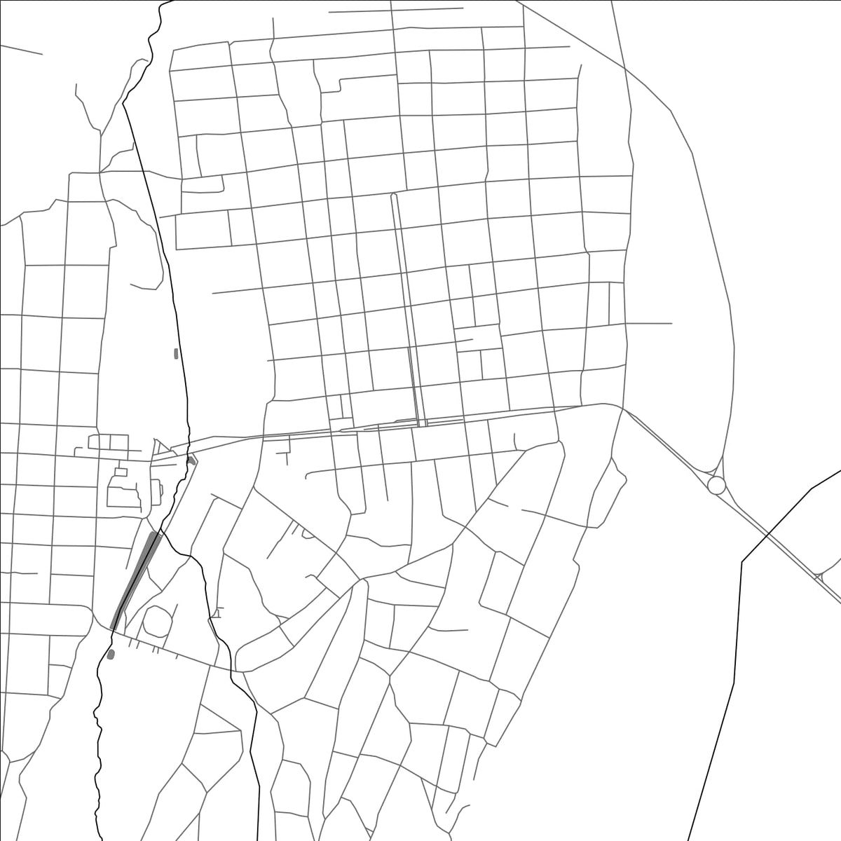 ROAD MAP OF ARDON, RUSSIA BY MAPBAKES
