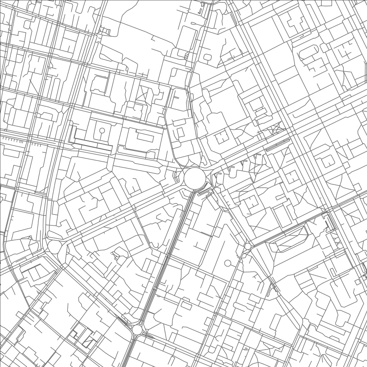 ROAD MAP OF ARKHANGELSK, RUSSIA BY MAPBAKES