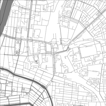 ROAD MAP OF ASTRAKHAN, RUSSIA BY MAPBAKES
