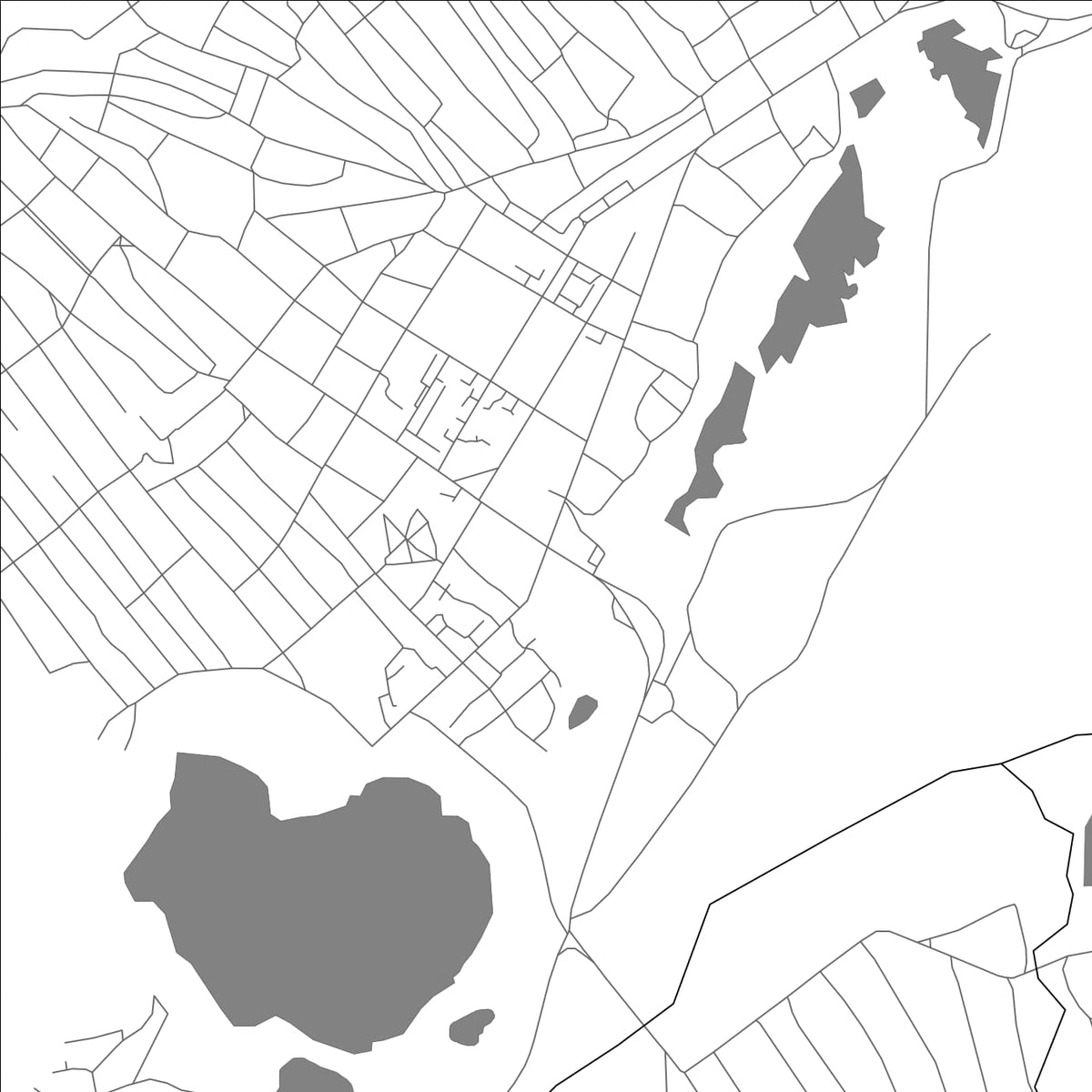 ROAD MAP OF BALEY, RUSSIA BY MAPBAKES
