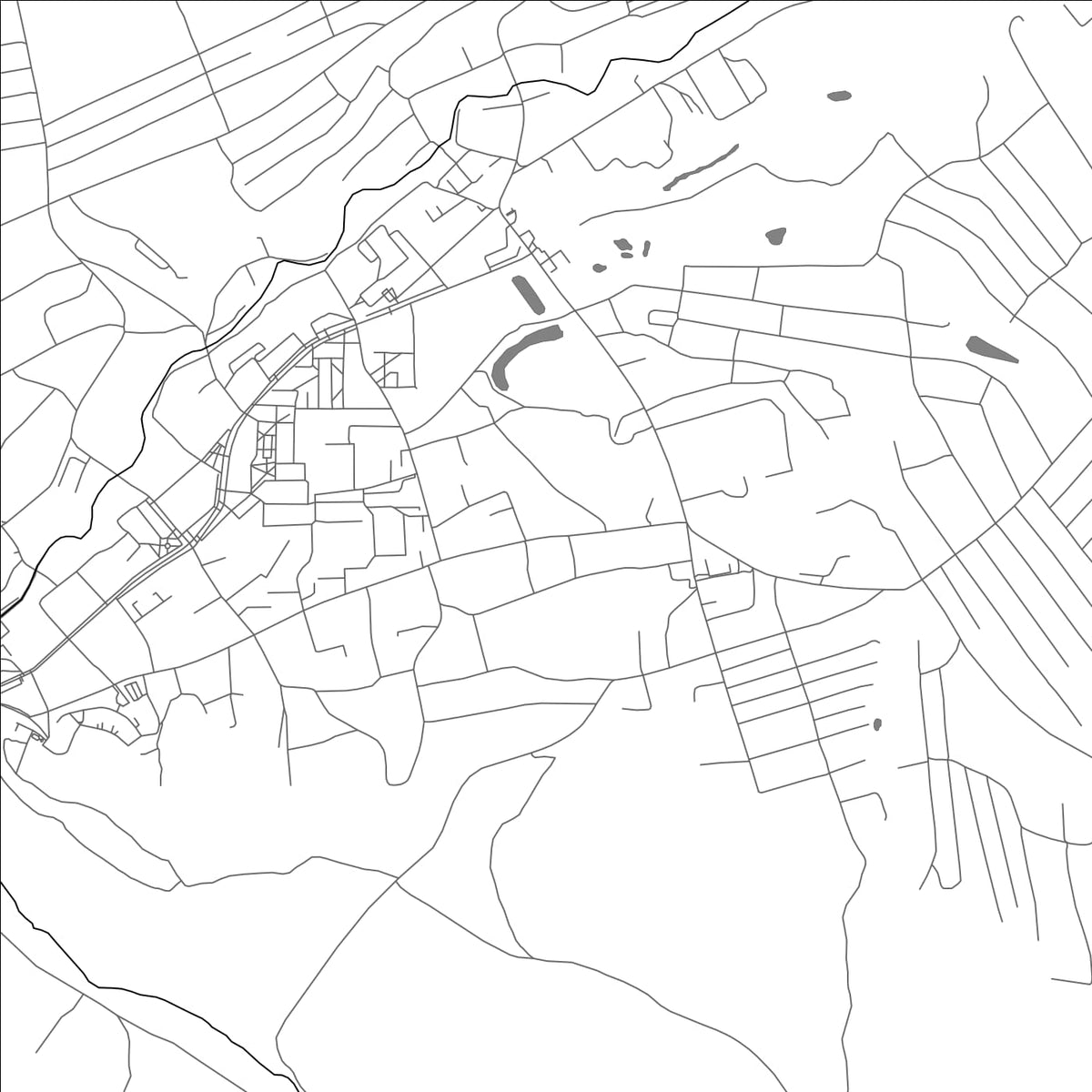 ROAD MAP OF BELOKURIKHA, RUSSIA BY MAPBAKES