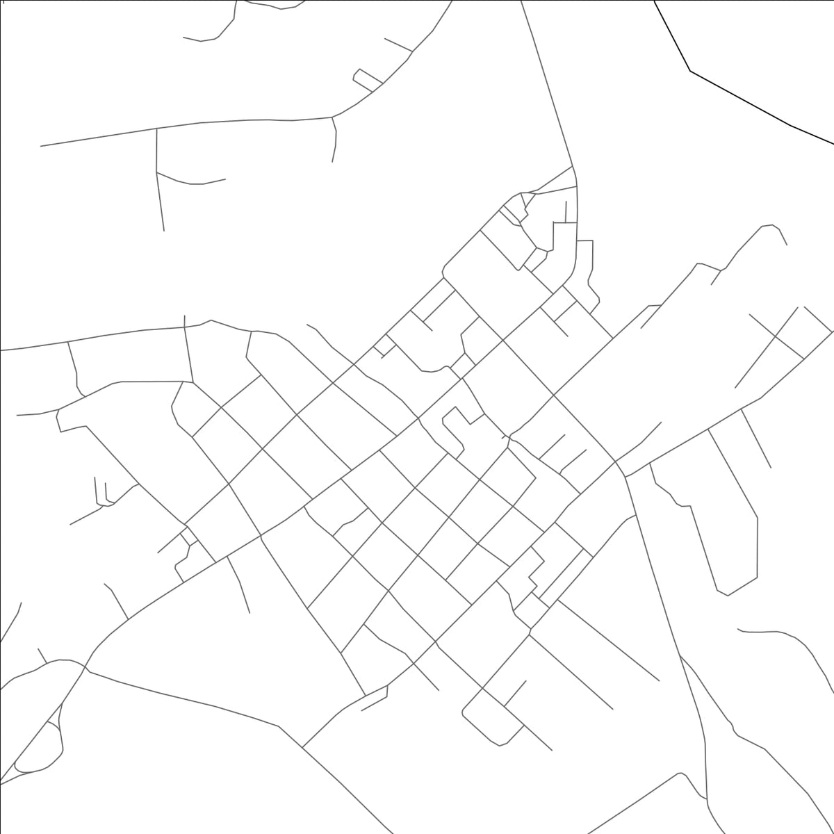 ROAD MAP OF BELOMORSK, RUSSIA BY MAPBAKES