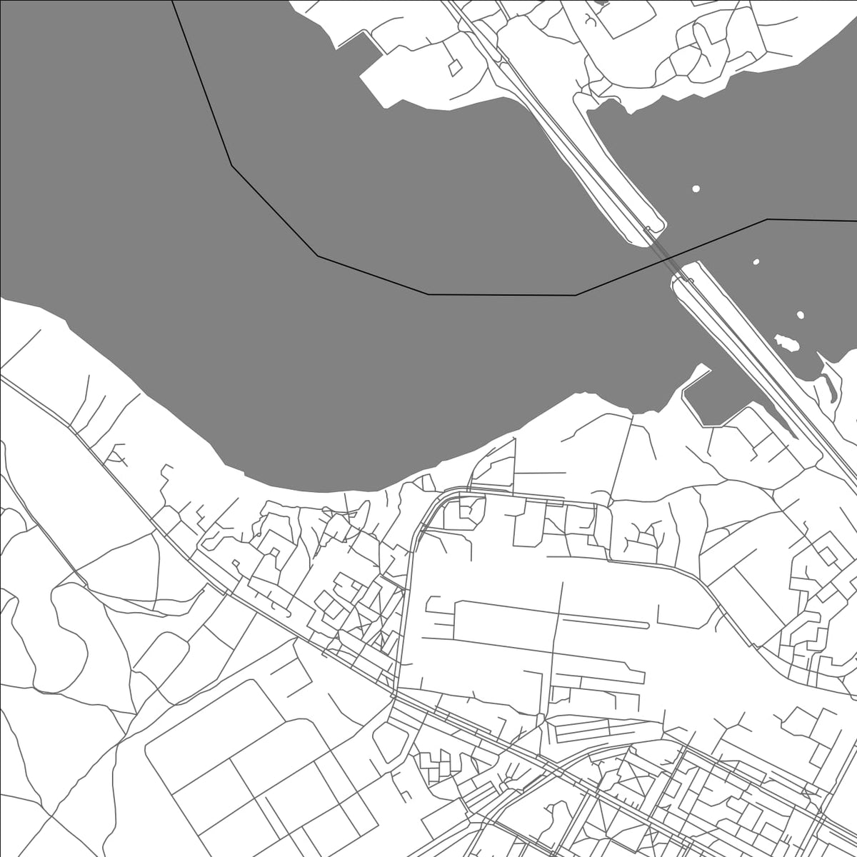 ROAD MAP OF BERDSK, RUSSIA BY MAPBAKES