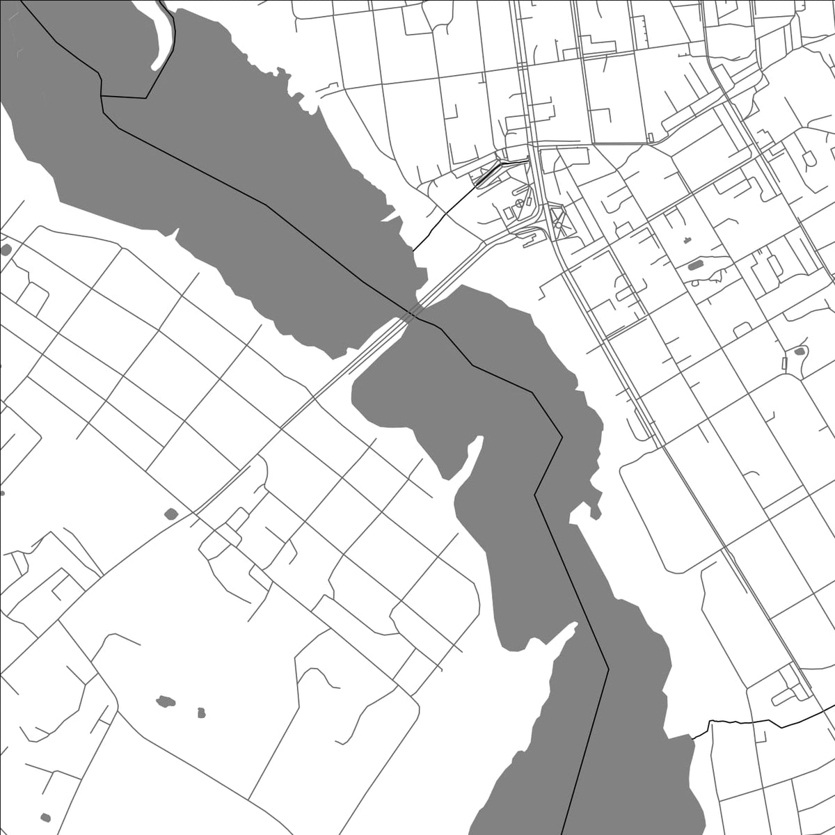 ROAD MAP OF BEZHETSK, RUSSIA BY MAPBAKES