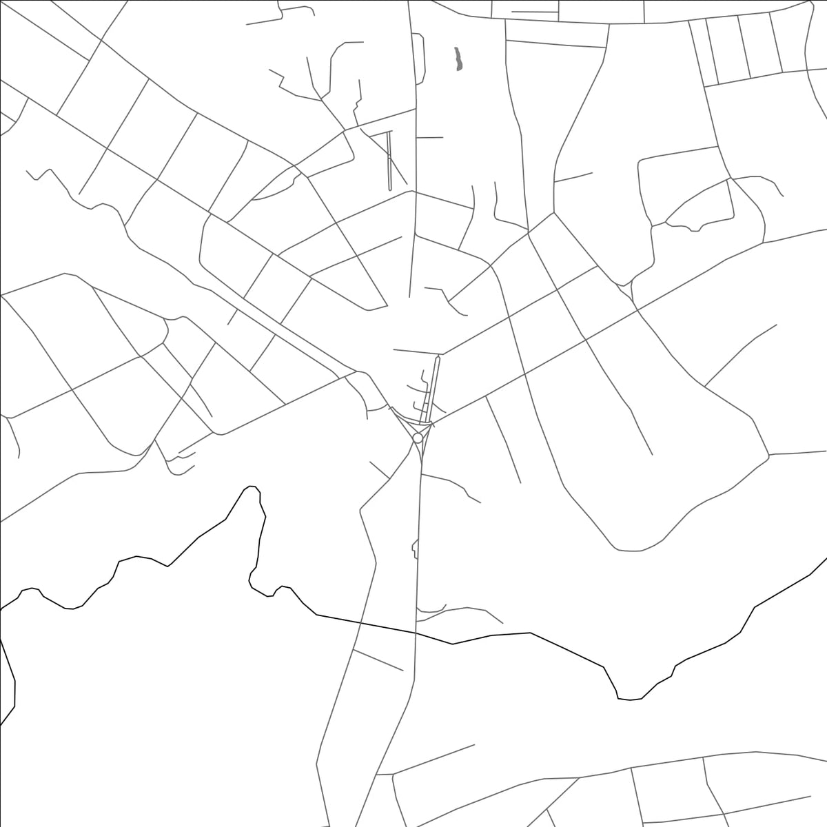 ROAD MAP OF BIRYUCH, RUSSIA BY MAPBAKES