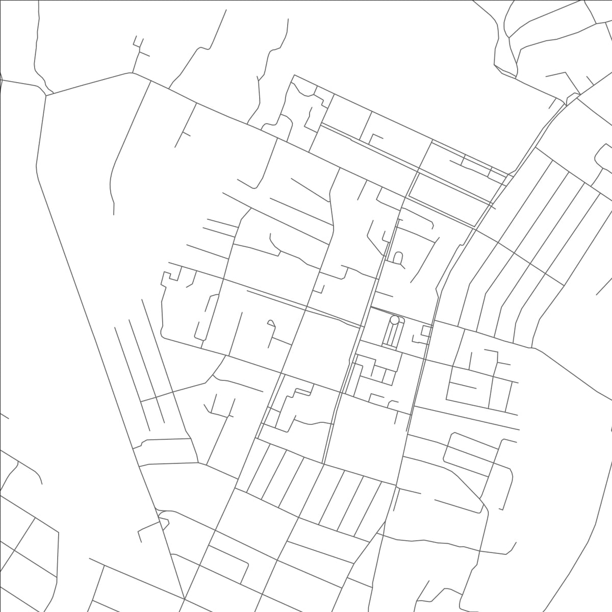 ROAD MAP OF BUINSK, RUSSIA BY MAPBAKES