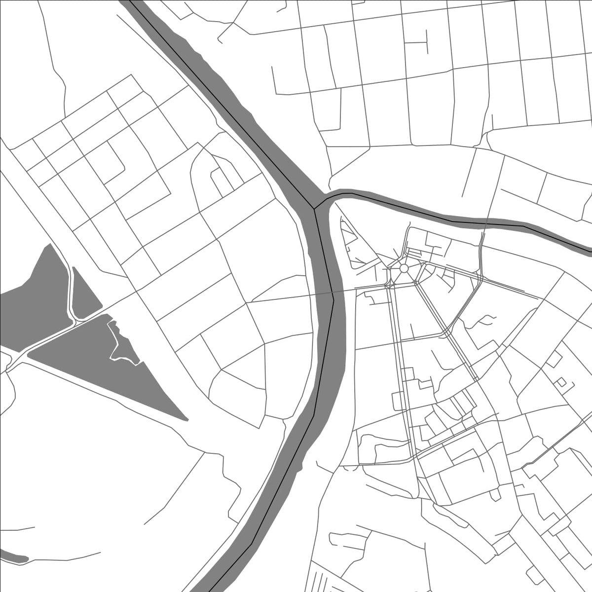 ROAD MAP OF BUY, RUSSIA BY MAPBAKES