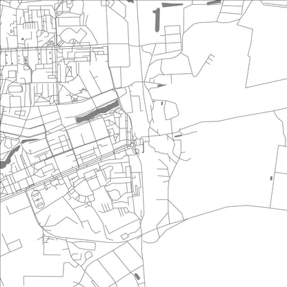 ROAD MAP OF CHEKHOV, RUSSIA BY MAPBAKES